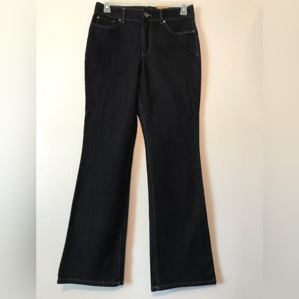 Nine West Marianna Dark Blue Denim Jeans Size 8 / 28 Average NWOT